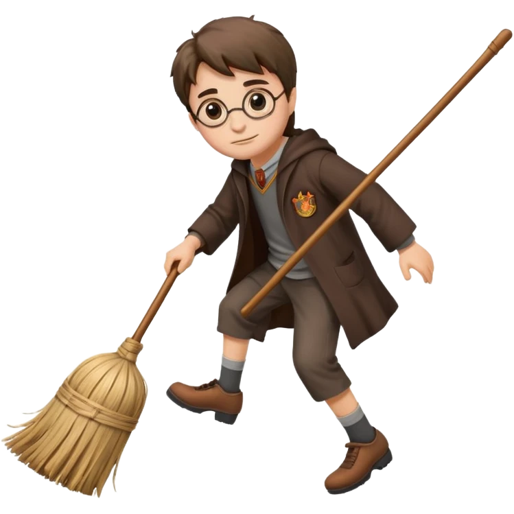 harry potter broom emoji