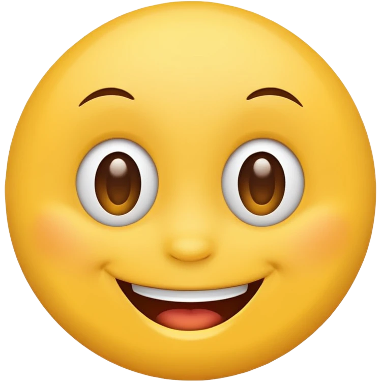 Normal happy face emoji
