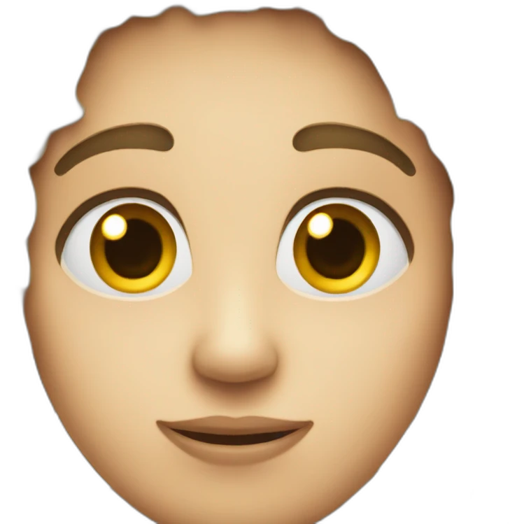 person with a curious face emoji