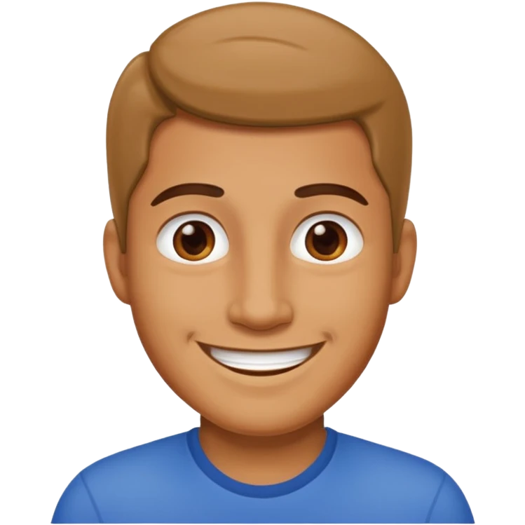 Man saying 67 emoji