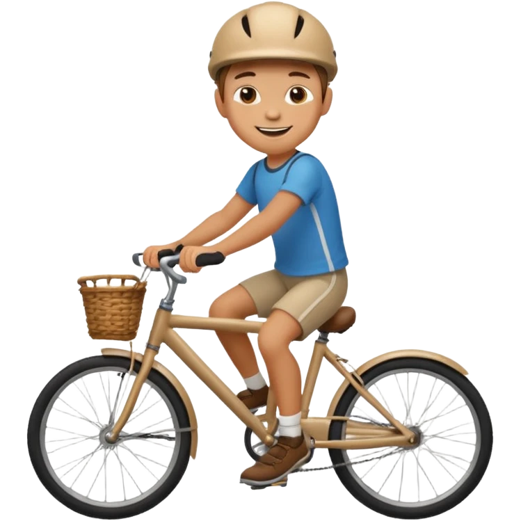 kid bicycles emoji | AI Emoji Generator