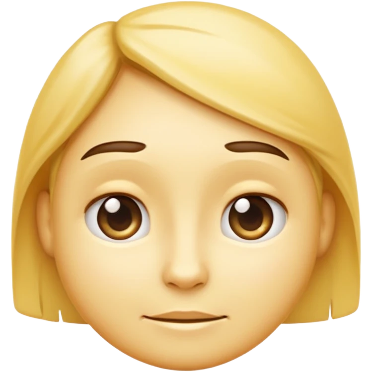 emoji face with a gentle smile, slightly raised eyebrows, and a questioning look, showing hope and unawareness emoji