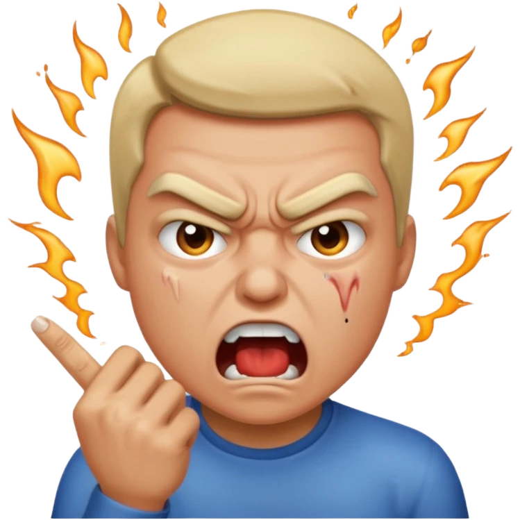 spitting face emoji