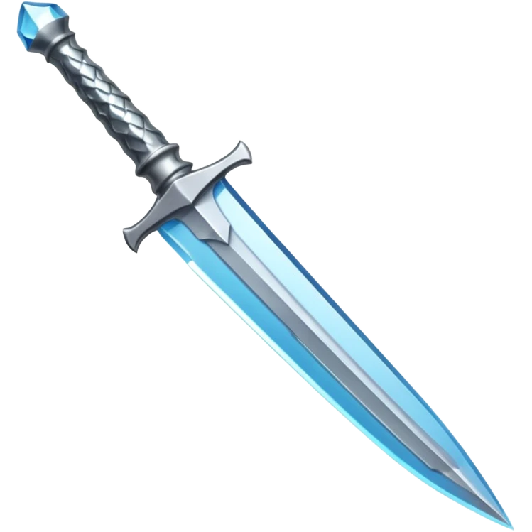 dagger which has water in the sharp part 
 emoji