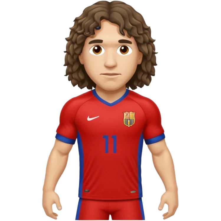 carles puyol football player emoji