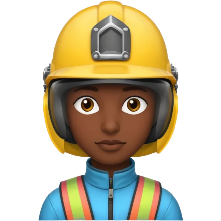 Colorful Helmeted Traveler emoji