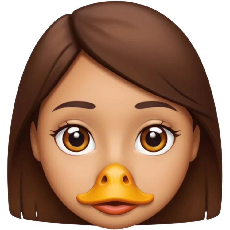 duck face emoji