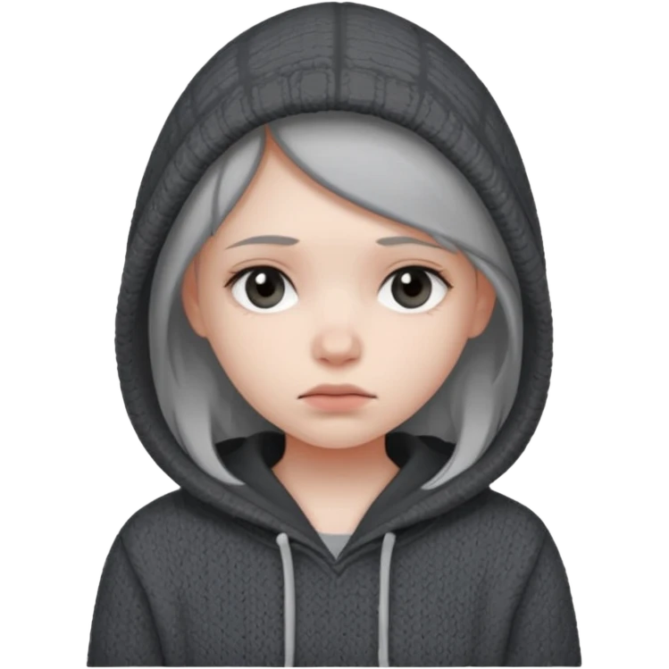 girl depressed emoji