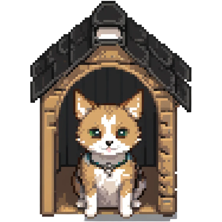 cat house, pet shelter emoji