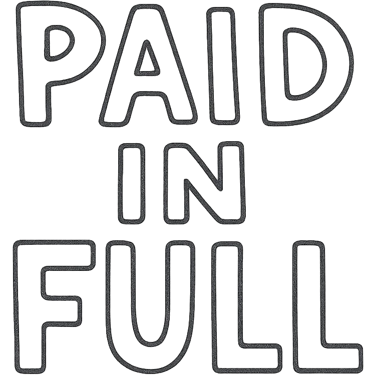 PAID IN FULL emoji