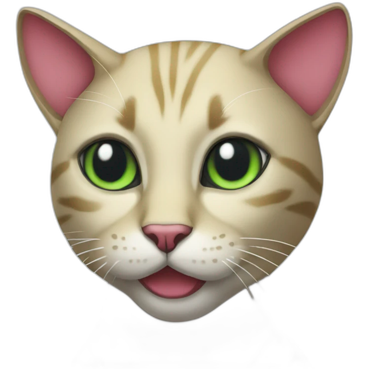Cyber cat emoji