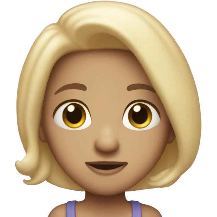 Bubbles small periwinkle  emoji