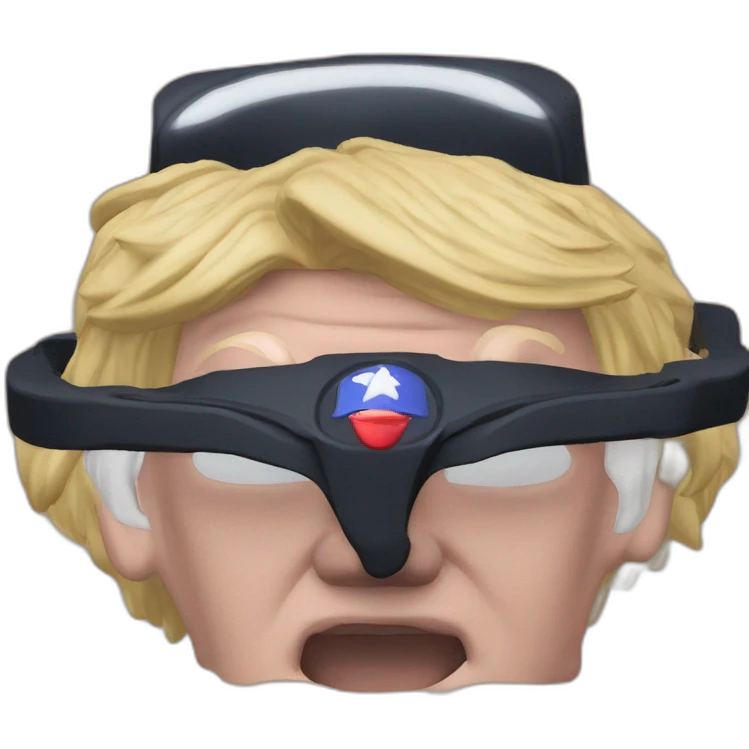 realistic Donald Trump Branded PS5 Sony emoji