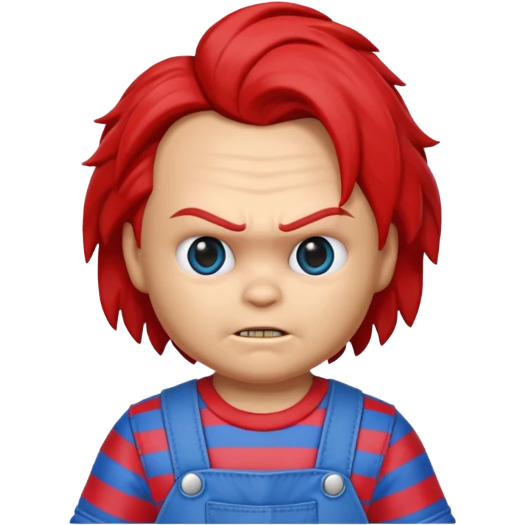 Un emojin de chuky emoji