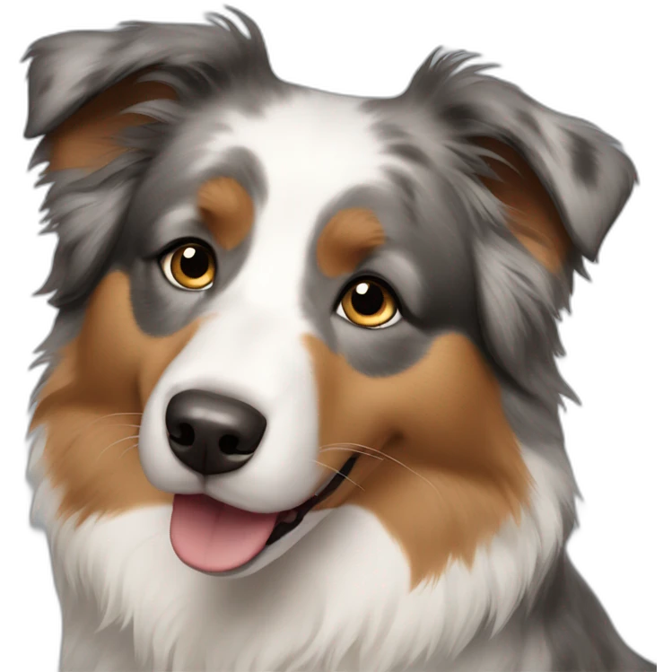 Australian shepherd emoji