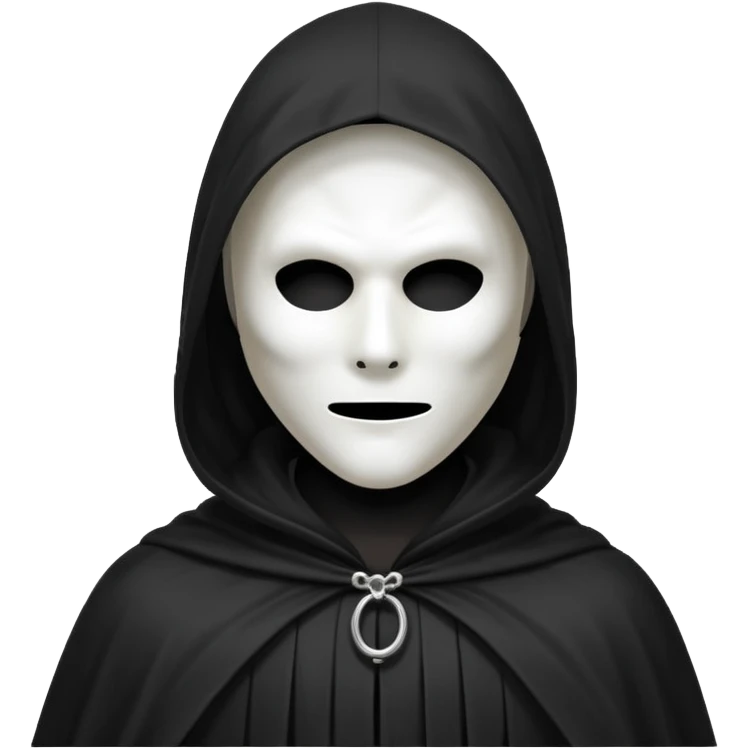 Ghost face emoji