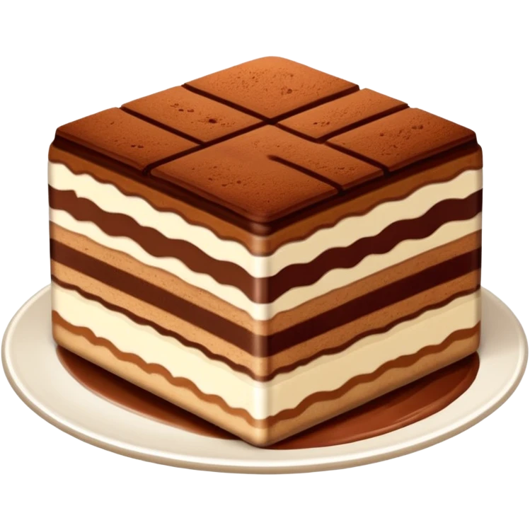 square tiramisu slice emoji
