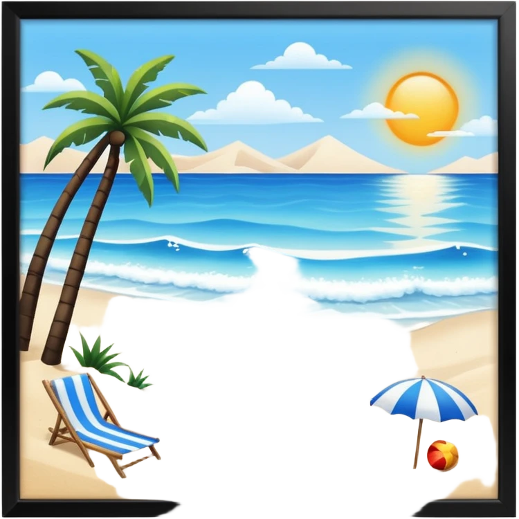 beach  emoji