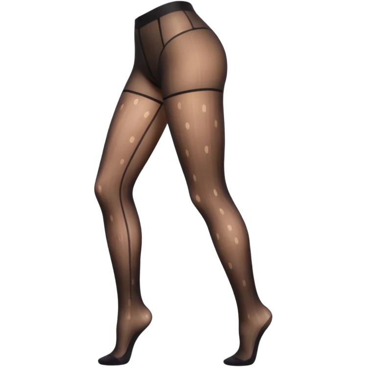 a close up of see through tights  emoji