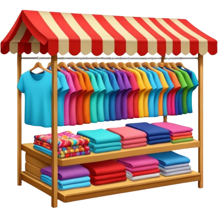 feria de ropa emoji
