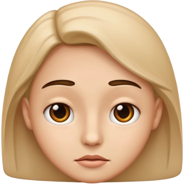a simple face emoji