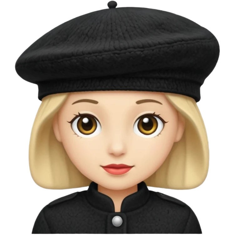 beret only no human emoji