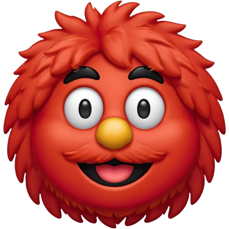 Elmo face  emoji