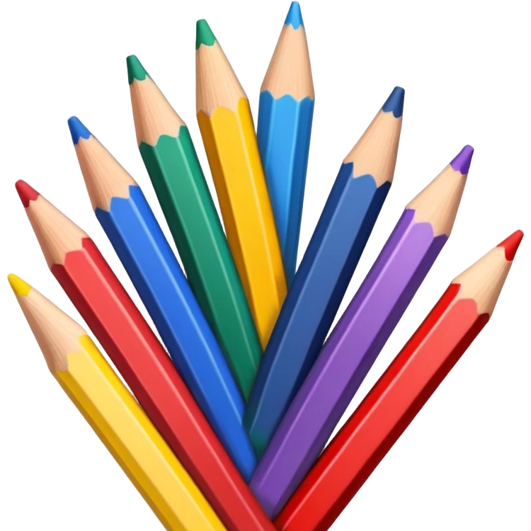 LAPIS DE CORES emoji