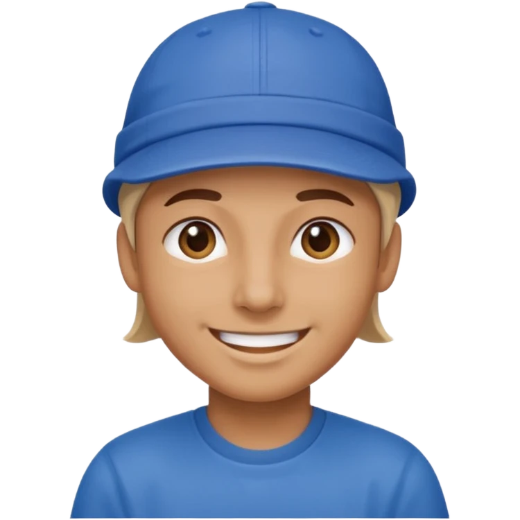 🧢 +😁 emoji