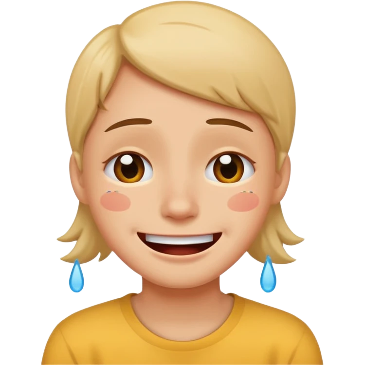 Sadness and laughter emoji