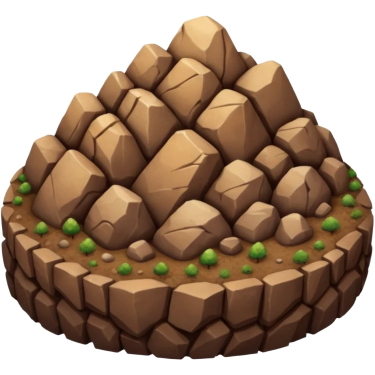 earth ⛰🪨 emoji