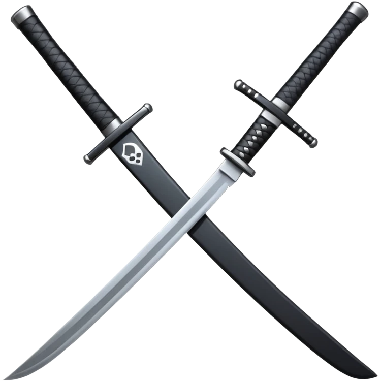 black katana emoji