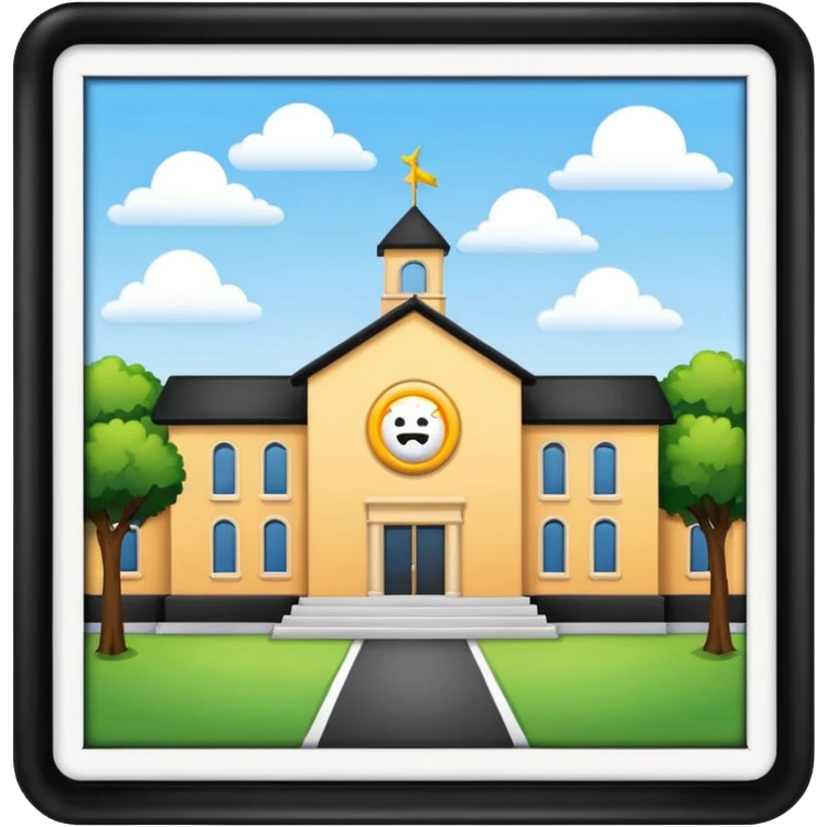 medium school emoji