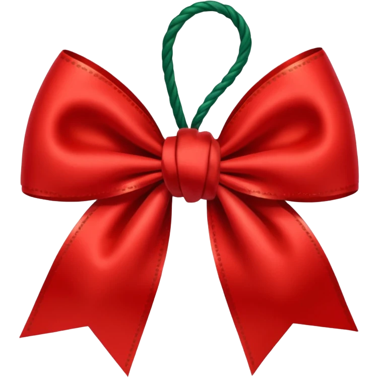 navidad moño emoji