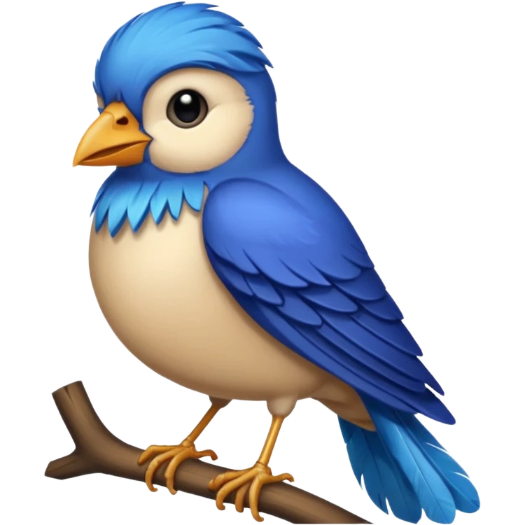 A bird emoji