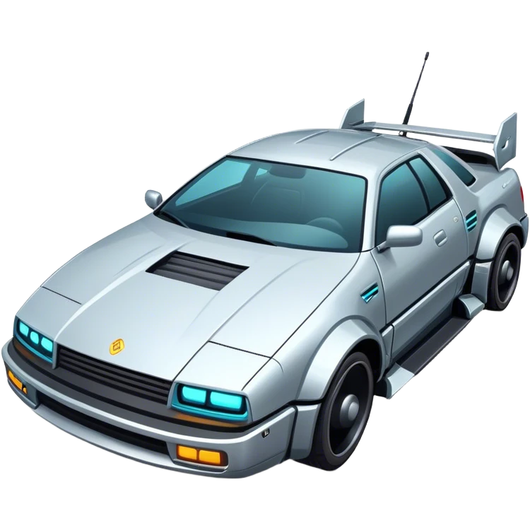 CYBERPUCK CAR BIG  emoji