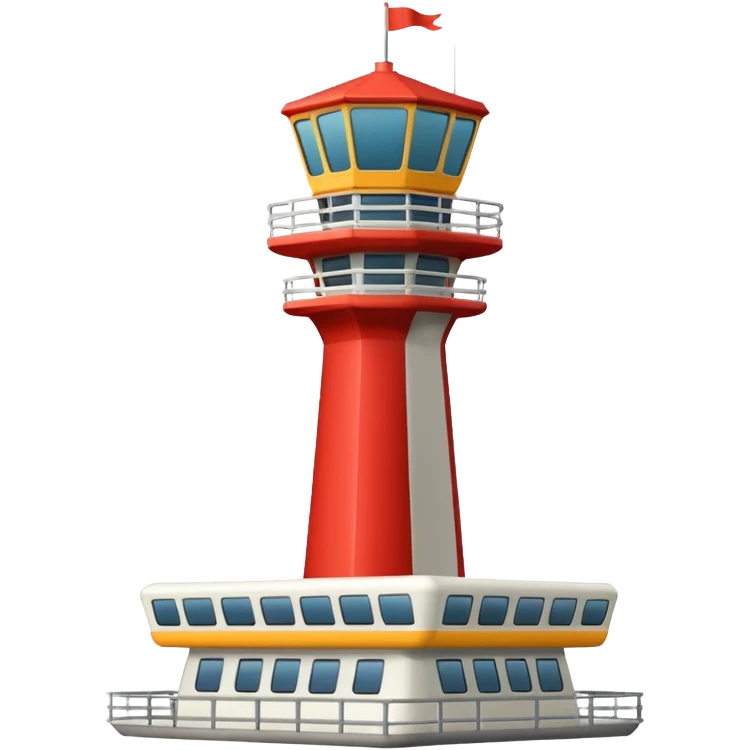 air traffic control tower emoji