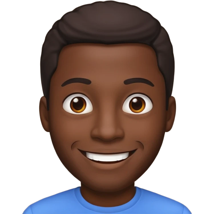 Ear of a black man emoji