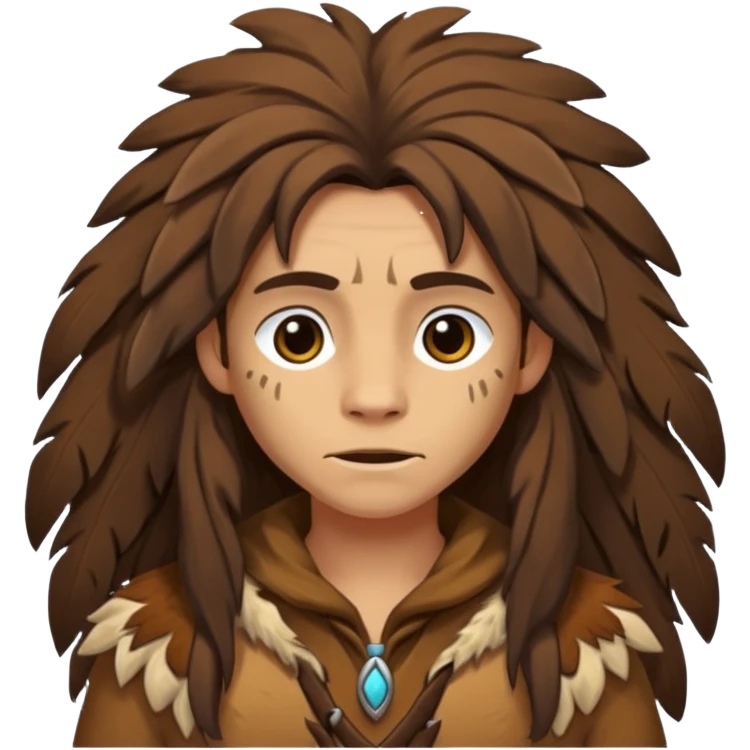 cave dweller emoji