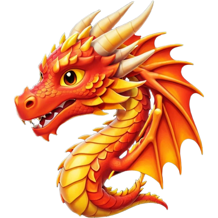 fire dragon emoji