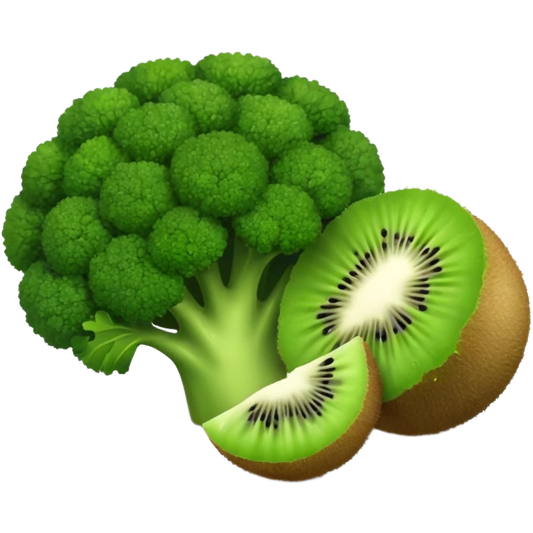 Kiwi broccoli emoji