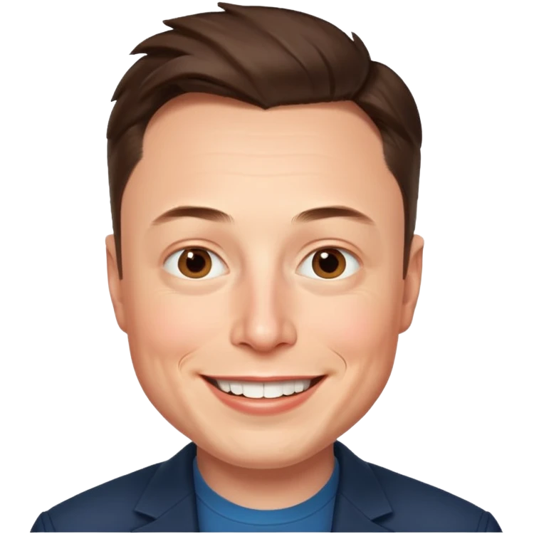 Elon Musk emoji
