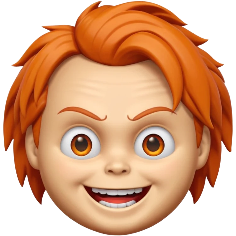 Un emojin de chuky emoji