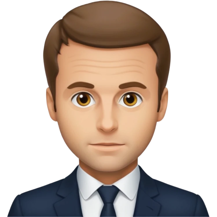 Emanuel Macron  emoji
