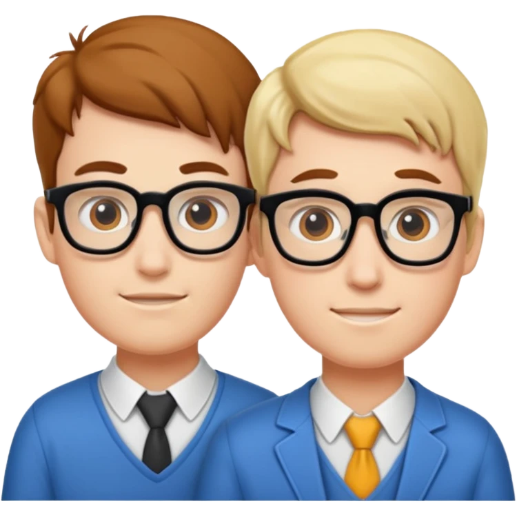 2 nerds emoji