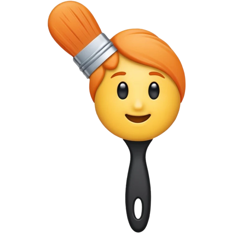 Busting silicone brush  emoji