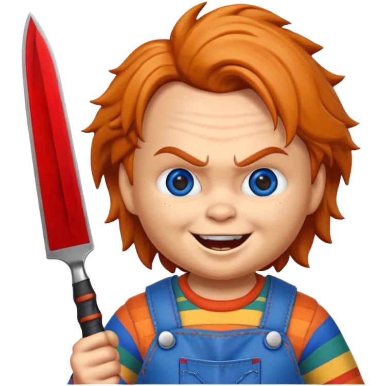 Un emojin de chuky emoji