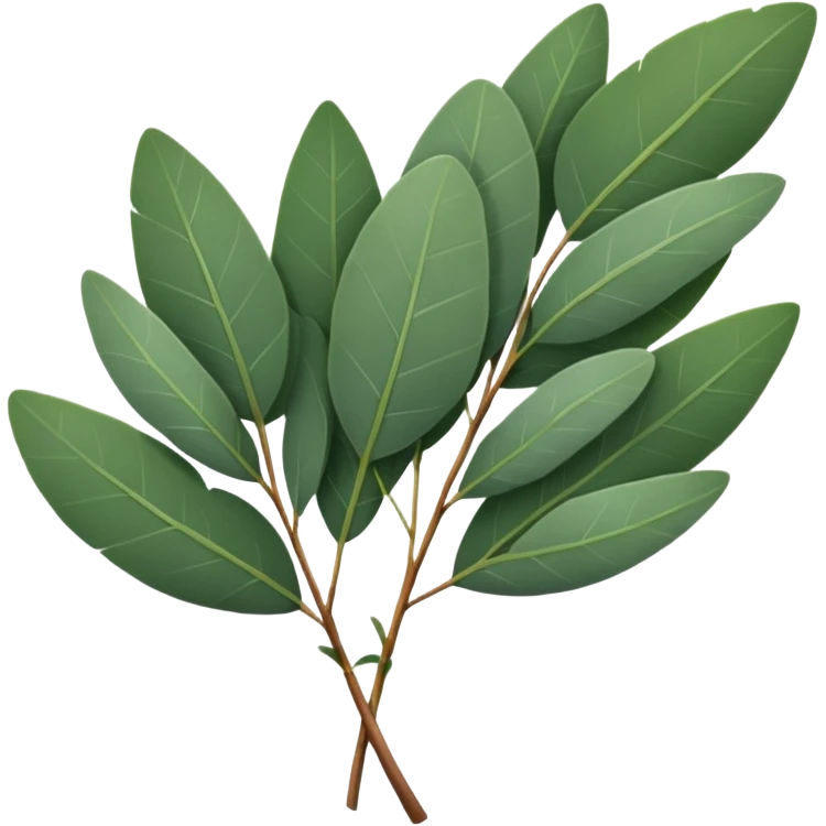 Eucalyptus leafs emoji