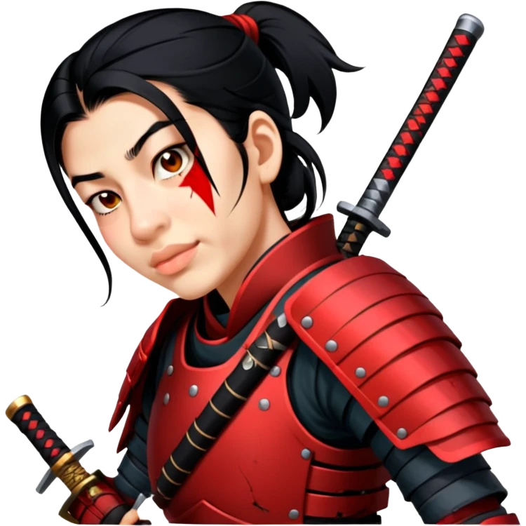 Battle-Ready Samurai emoji
