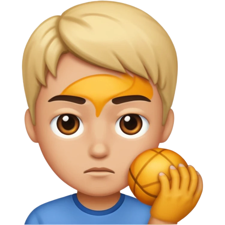 focusing emoji